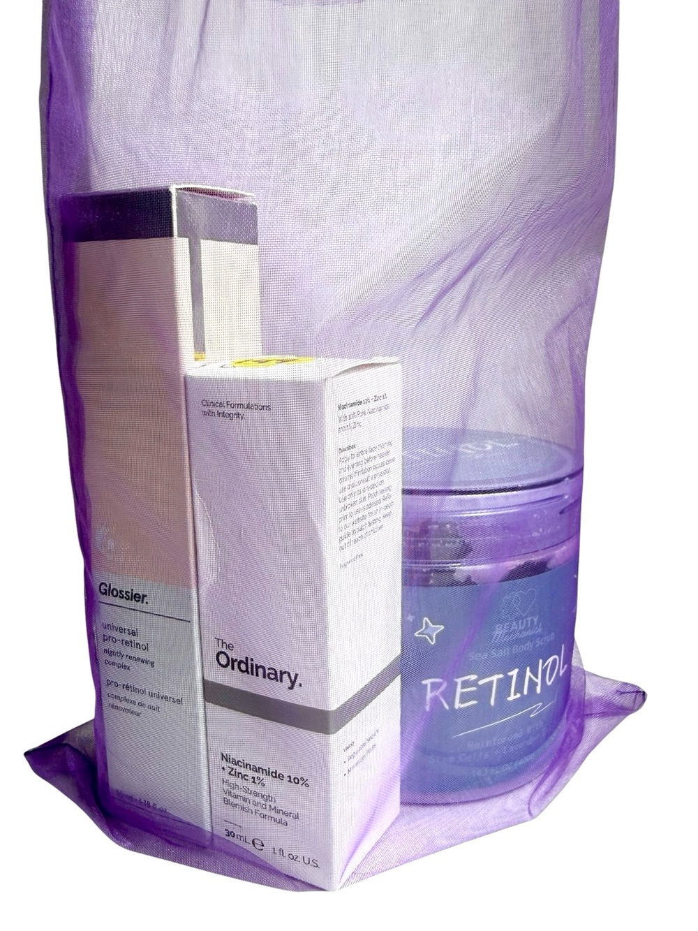 Fix your skin set: Glossier retinol, The Ordinary serum, Retinol body scrub - Picture 2 of 5